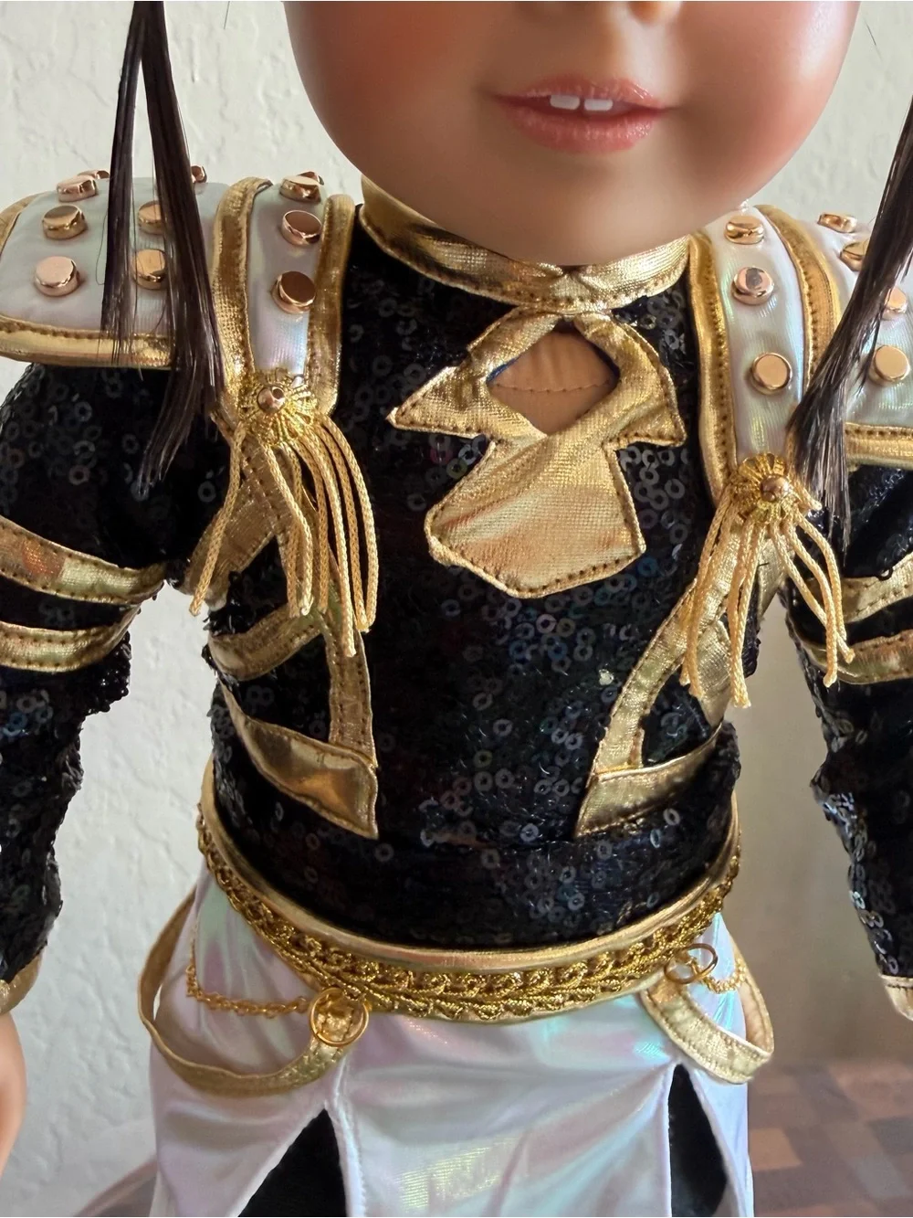 American girl doll as Zoey Kpop Demon Hunter